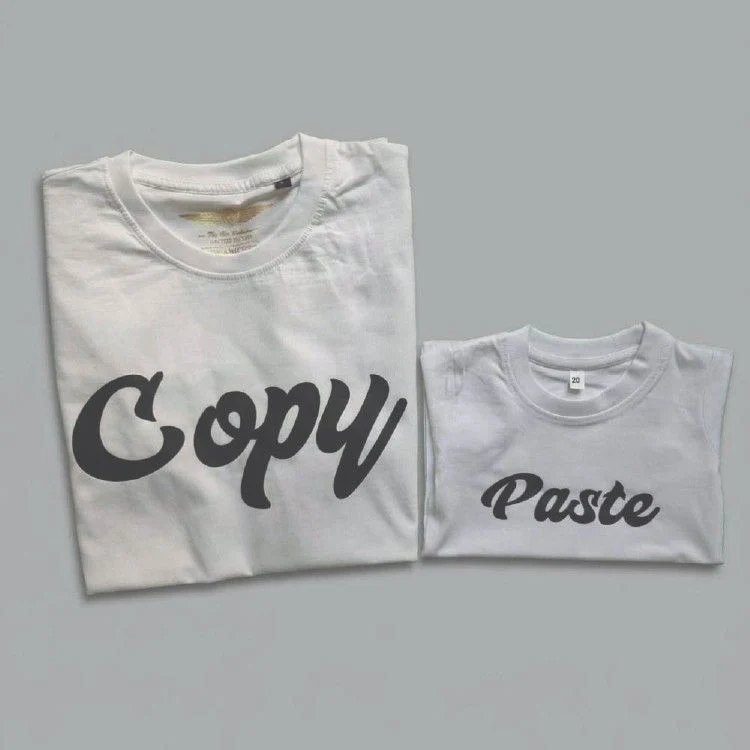 Buy personalized copy paste T shirt combo